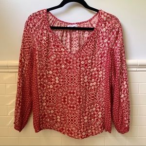 Patterned Blouse